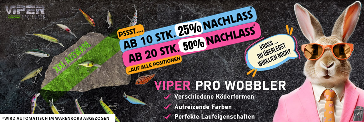 Viper Pro Wobbler - bis zu 50% Rabatt